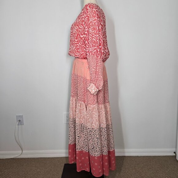 ANTNROPOLOGIE DOLAN Collection Jodie billowy silhouette Maxi Dress Sz 1X - Picture 6 of 12